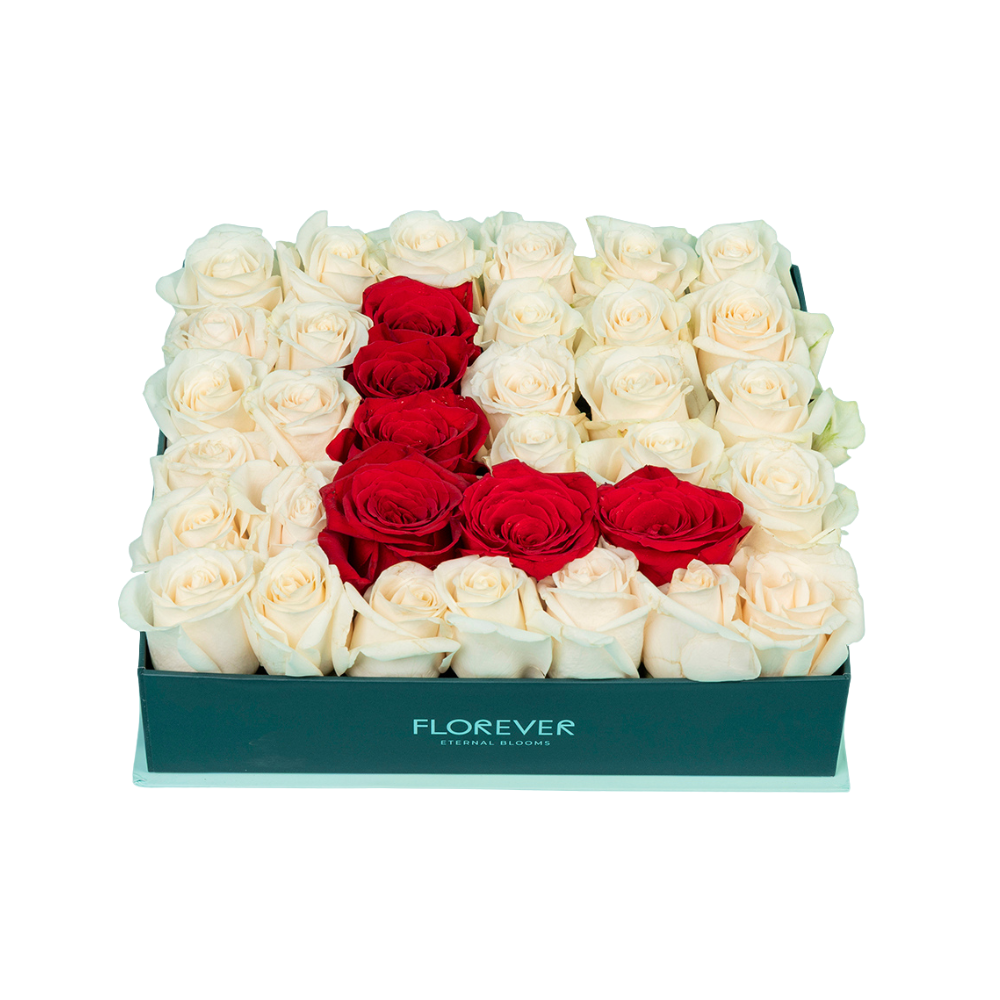 بوكس حروف الورد