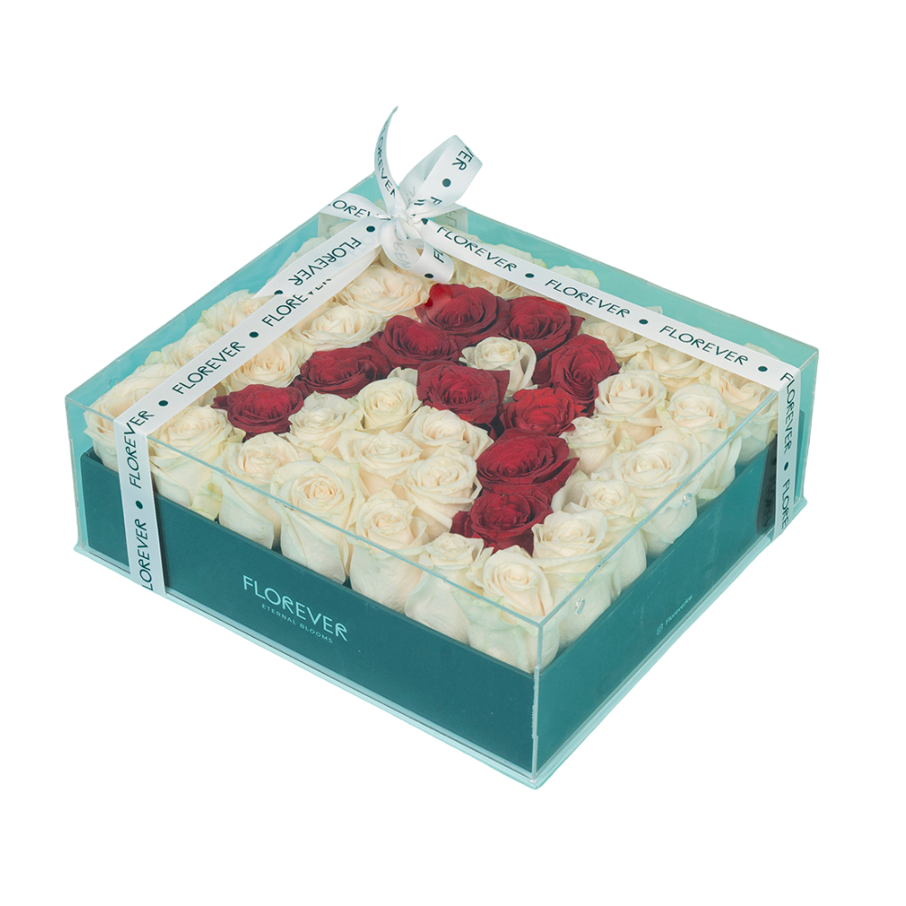 بوكس حروف الورد