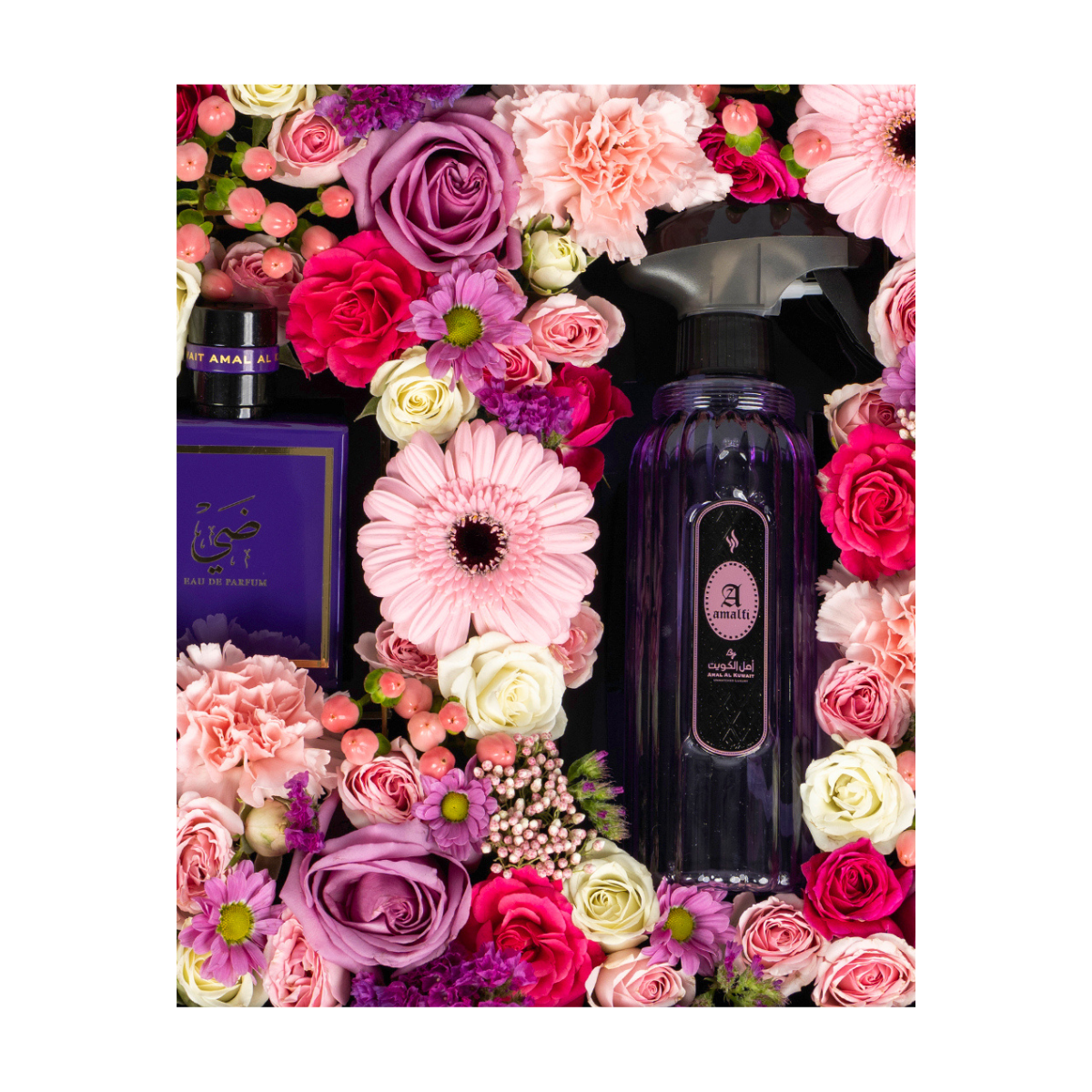 صندوق الورد و العطر الفاخر