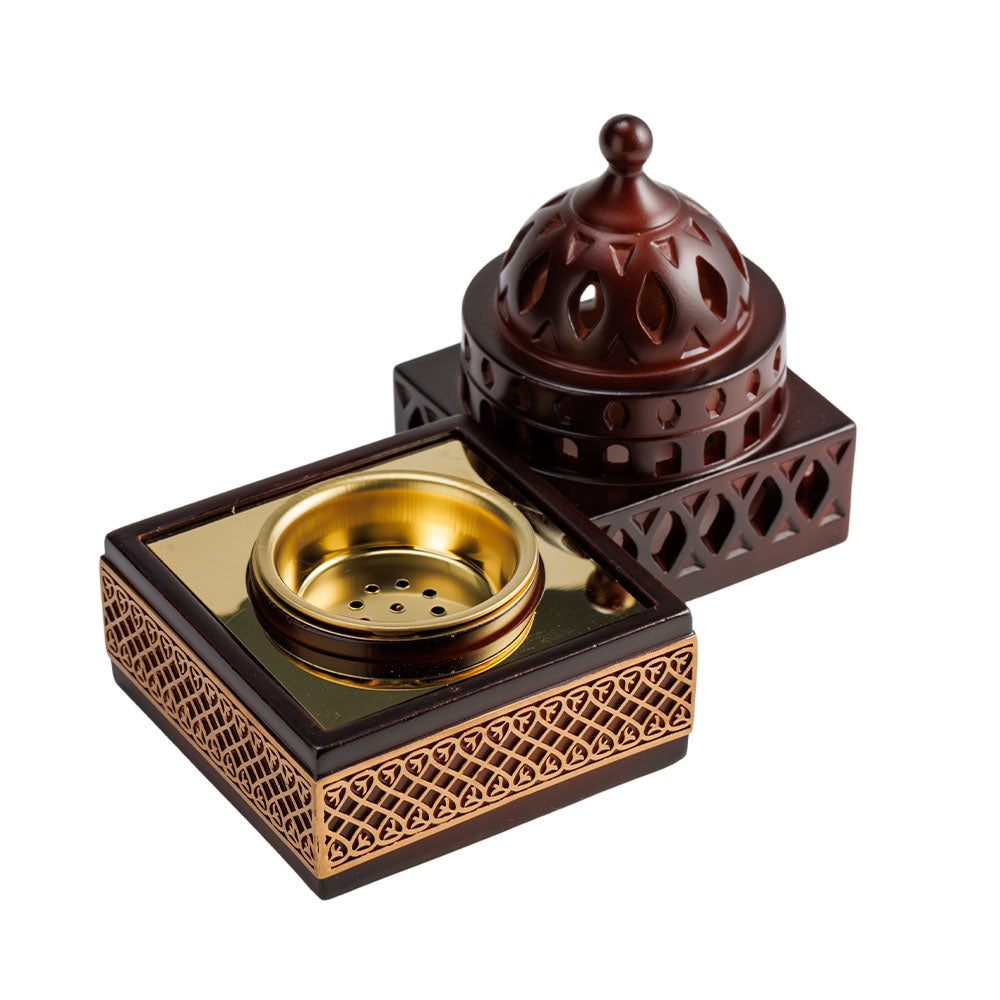 مبخر مربع لون بني