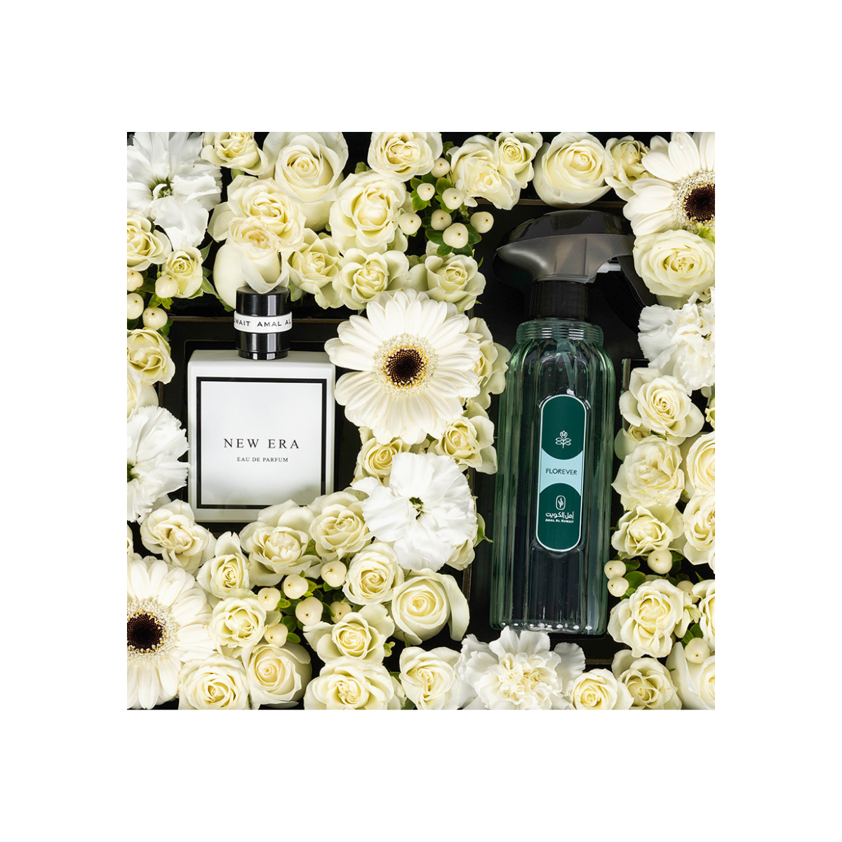 صندوق الورد و العطر الفاخر