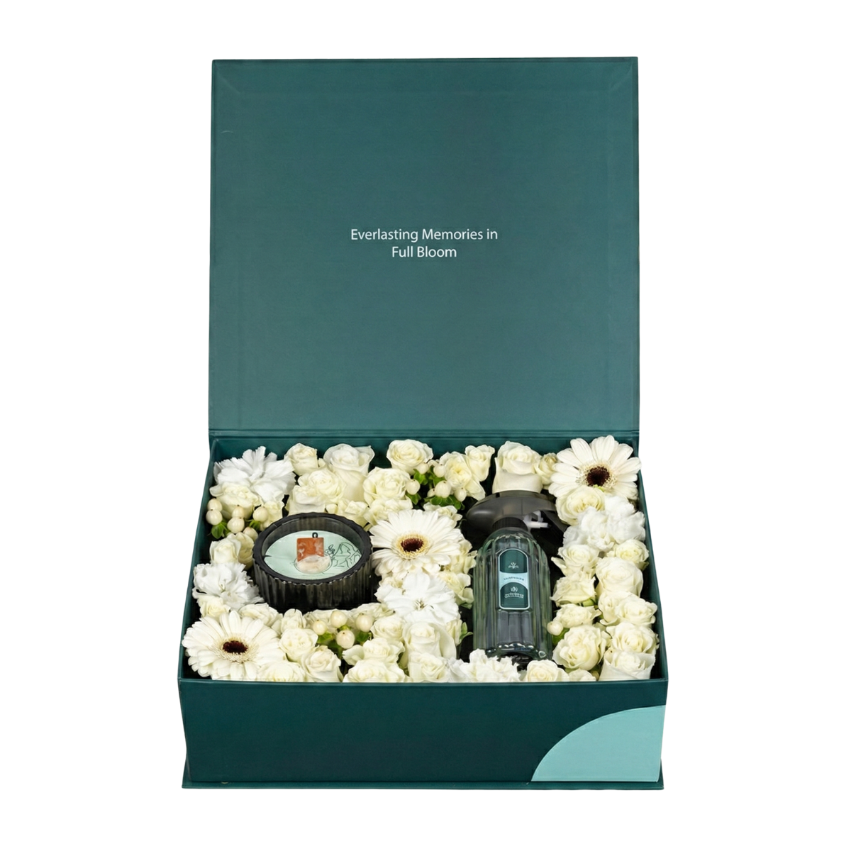 صندوق الورد و الشمعة