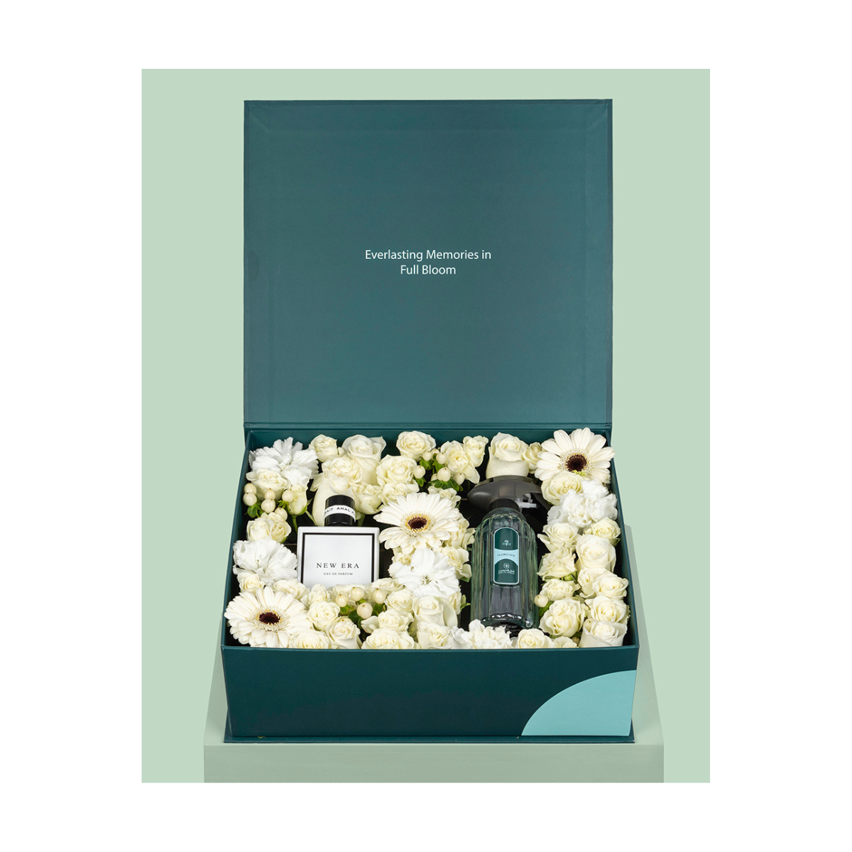 صندوق الورد و العطر الفاخر