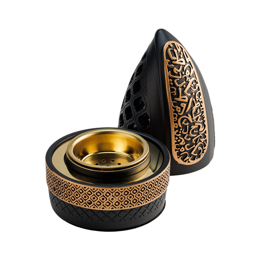 مبخر اسود ذهبي